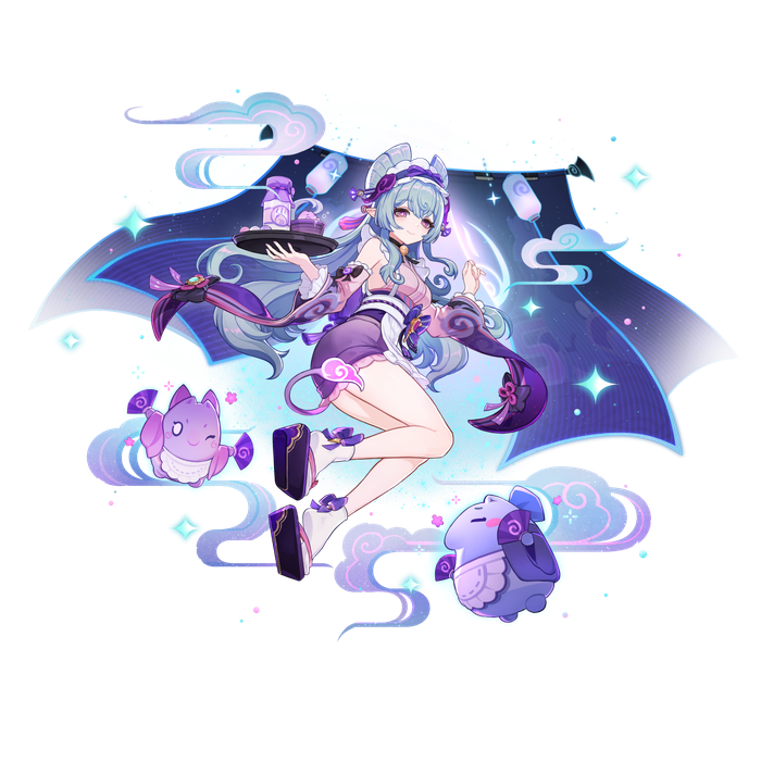Mizuki Yumemizuki (Genshin Impact, Japanese - CV: Saya Aizawa)
