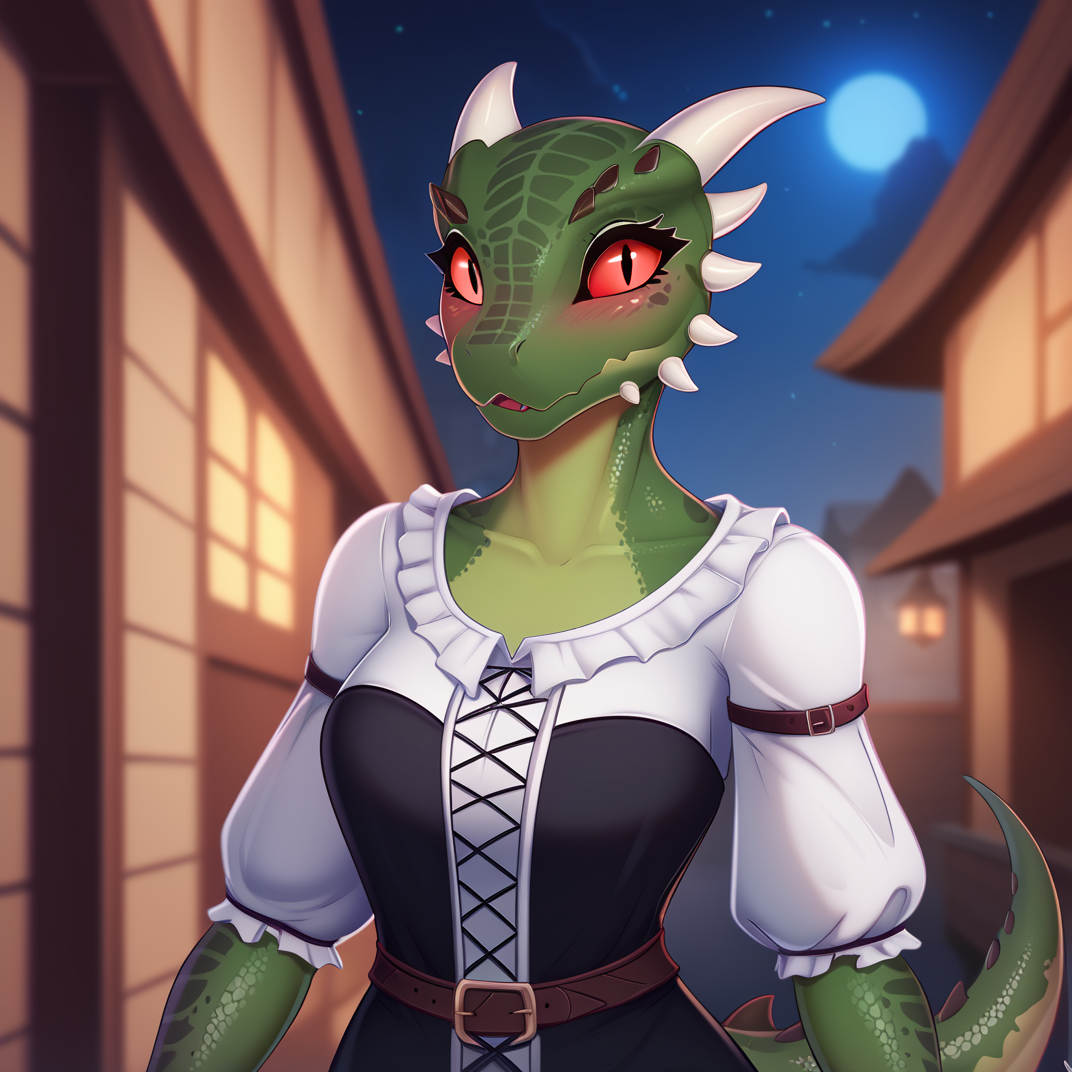 Female Argonian - The Elder Scrolls V: Skyrim