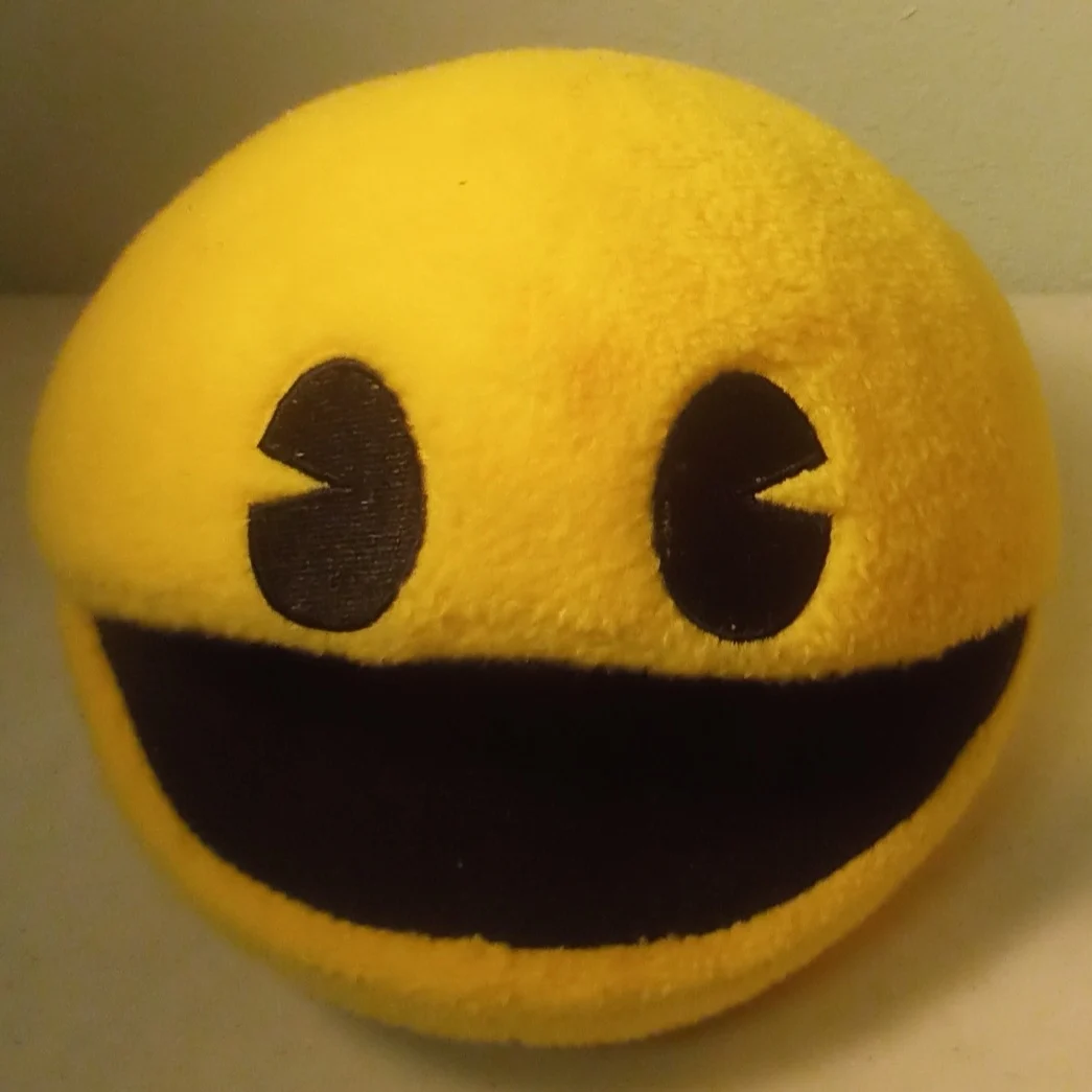 Plush Pac-Man (The TAOPM Puppets Show