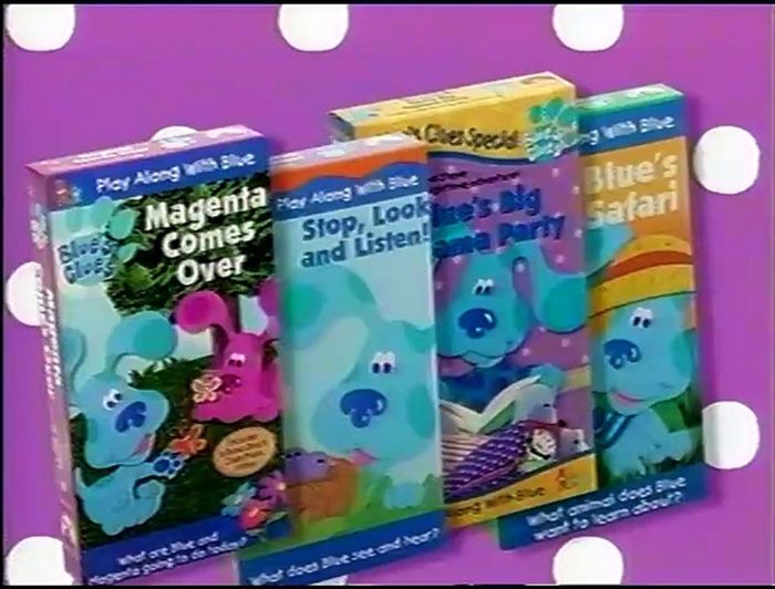 New Blue's Clues Videos Promo (Announcer)