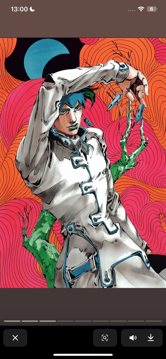 jojo’s  kishibe rohan 岸边露伴