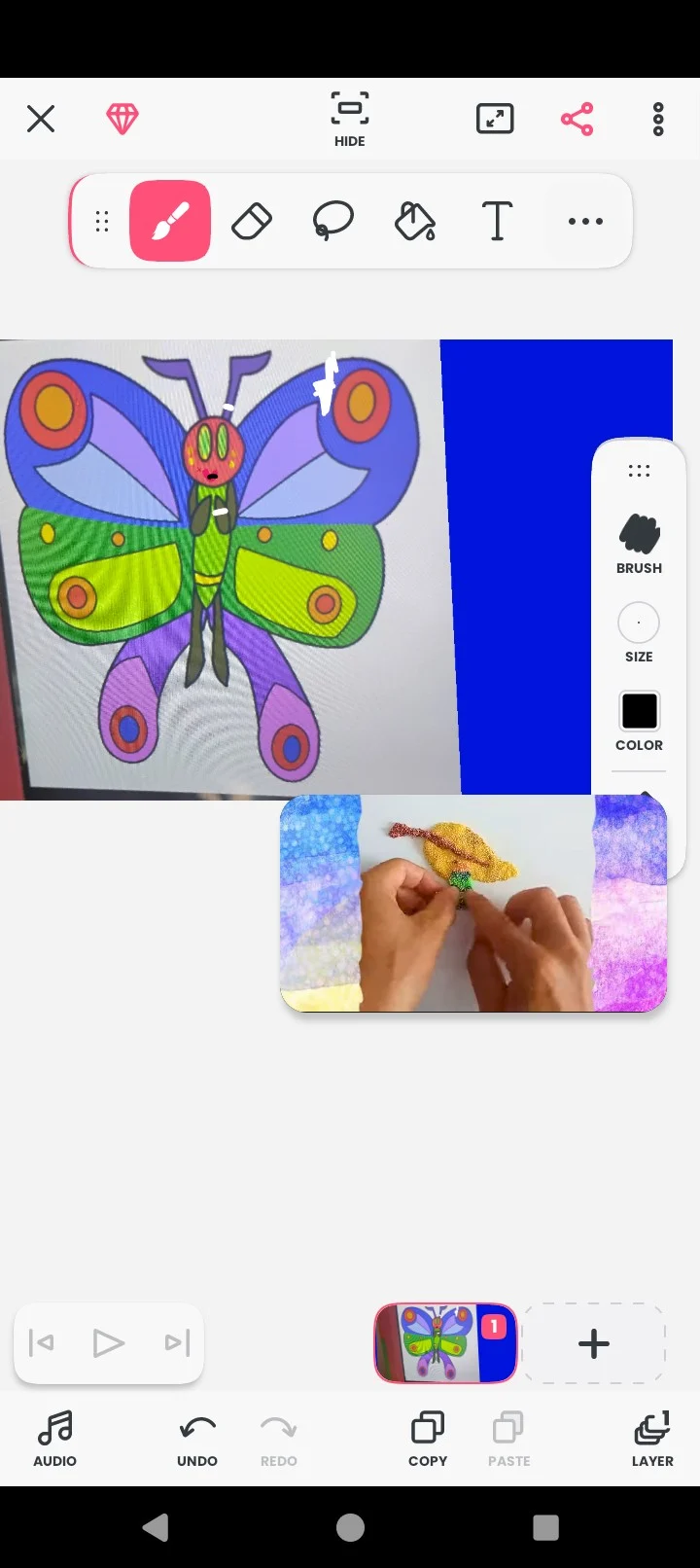 Butterfly hurt