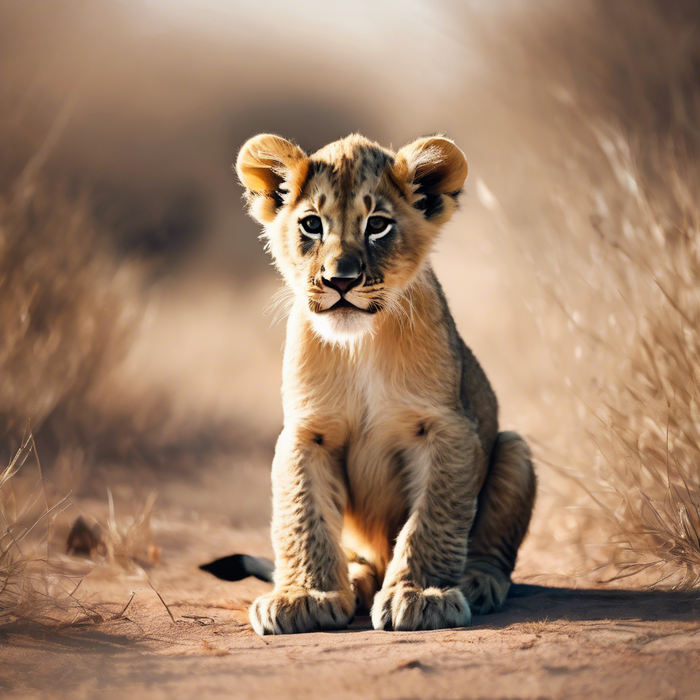 Orlin The African Lion Cub 