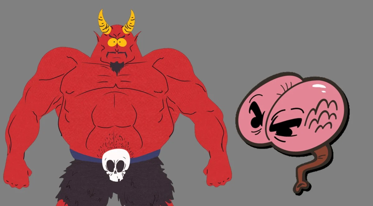 Satanás / Héctor Ado - Miguel Ángel Ghigliazza [South Park: Más grande, más largo y sin cortes / Malo con carne] [Español Latino]