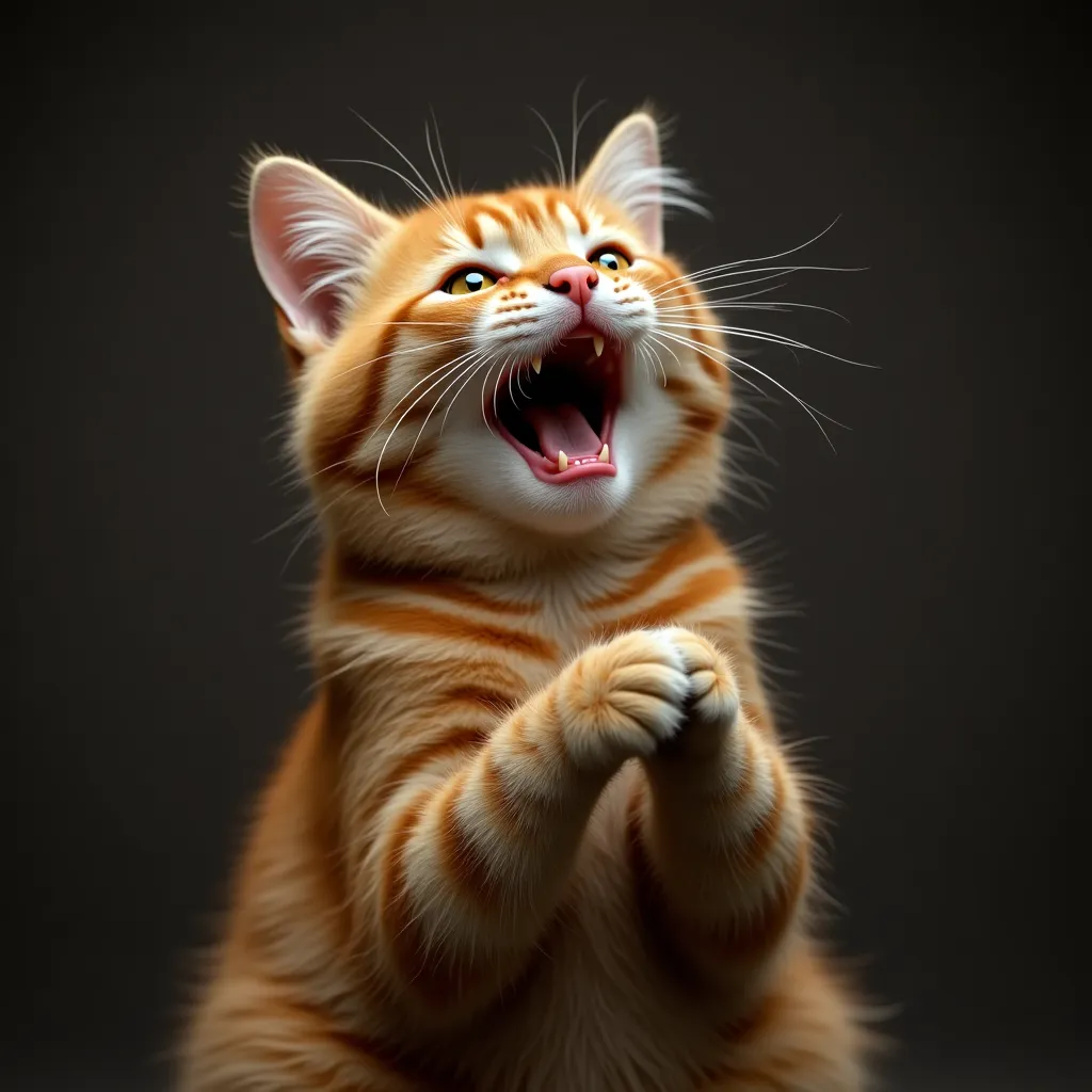 My voice of singing meow
