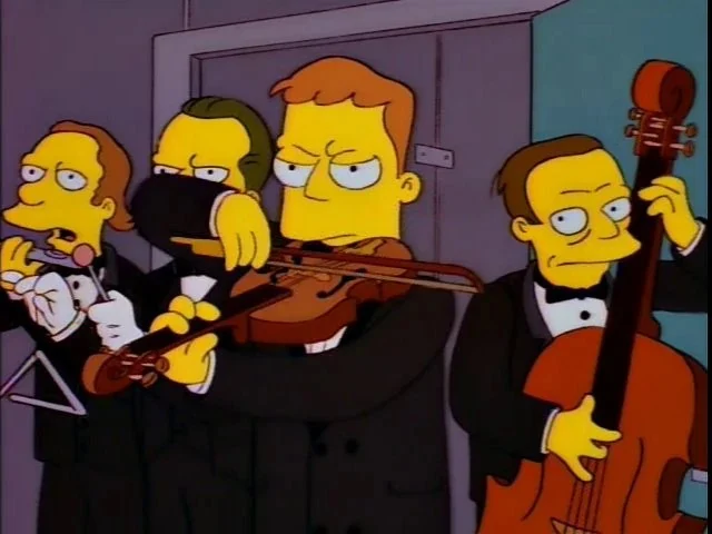 London Symphony Orchestra Violinist (The Simpsons) (Harry Shearer)