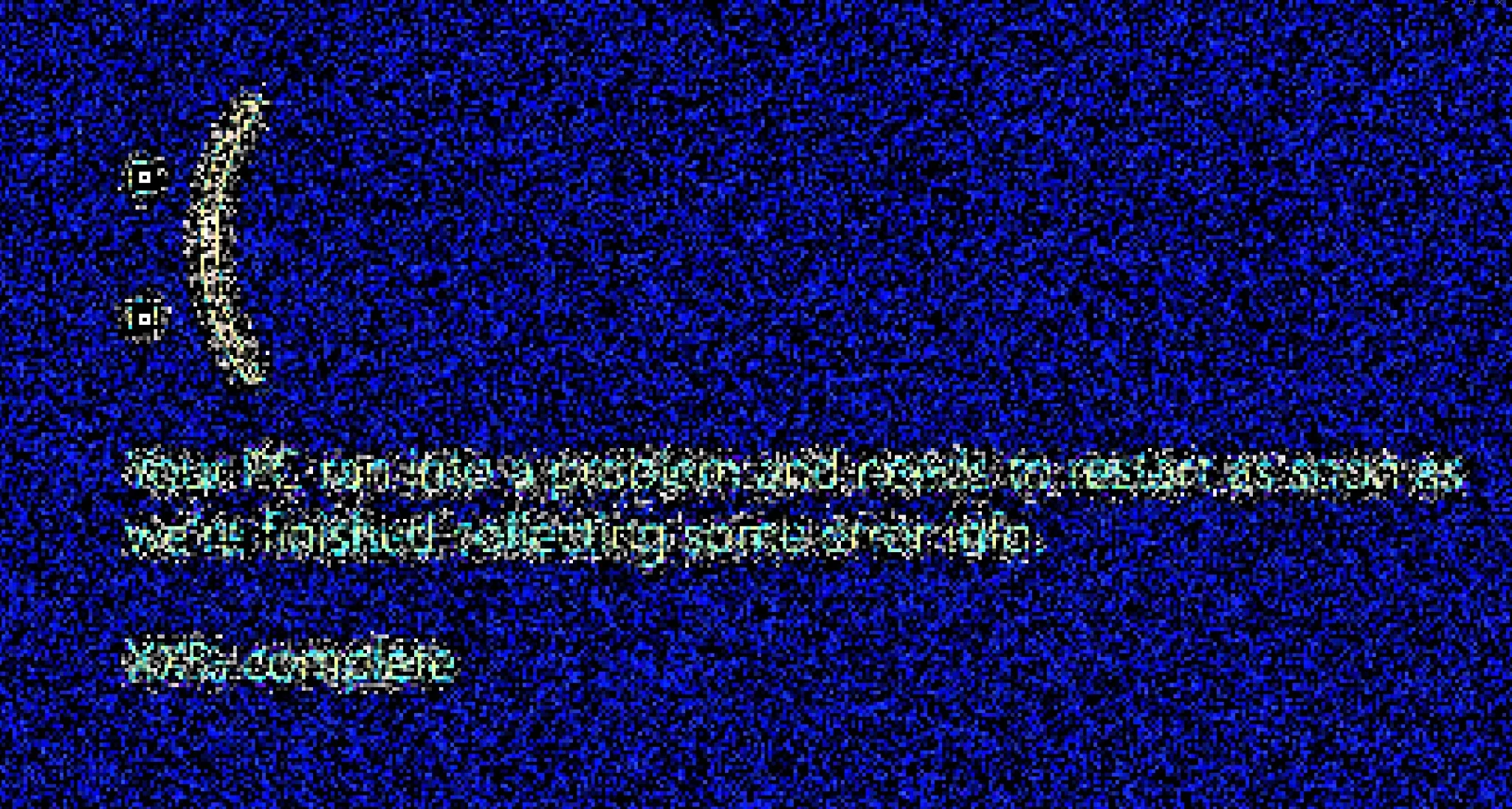 The Broken Script Blue Screen Voice