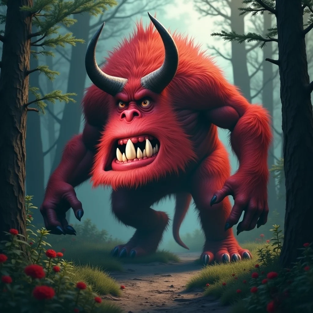 Polish Red Monster from Nobody Sleeps in the Woods Tonight (2020) Sounds