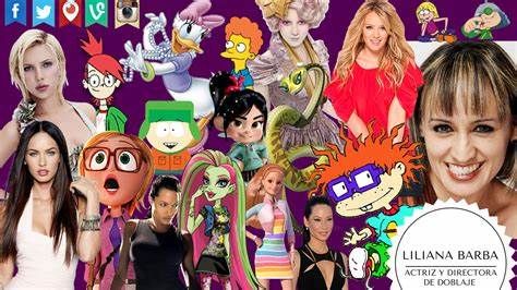 Liliana Barba voces y personajes versión 2