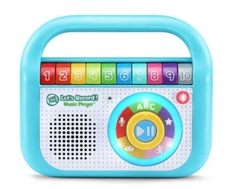 leap frog let's record music player voice