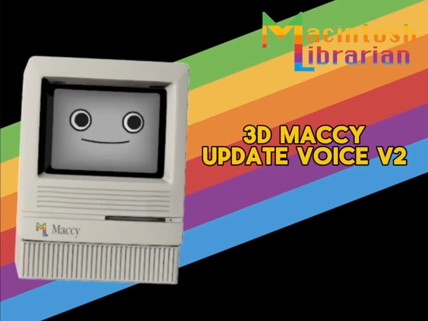 3D Maccy (Macintosh Librarian’s Patreon V2)