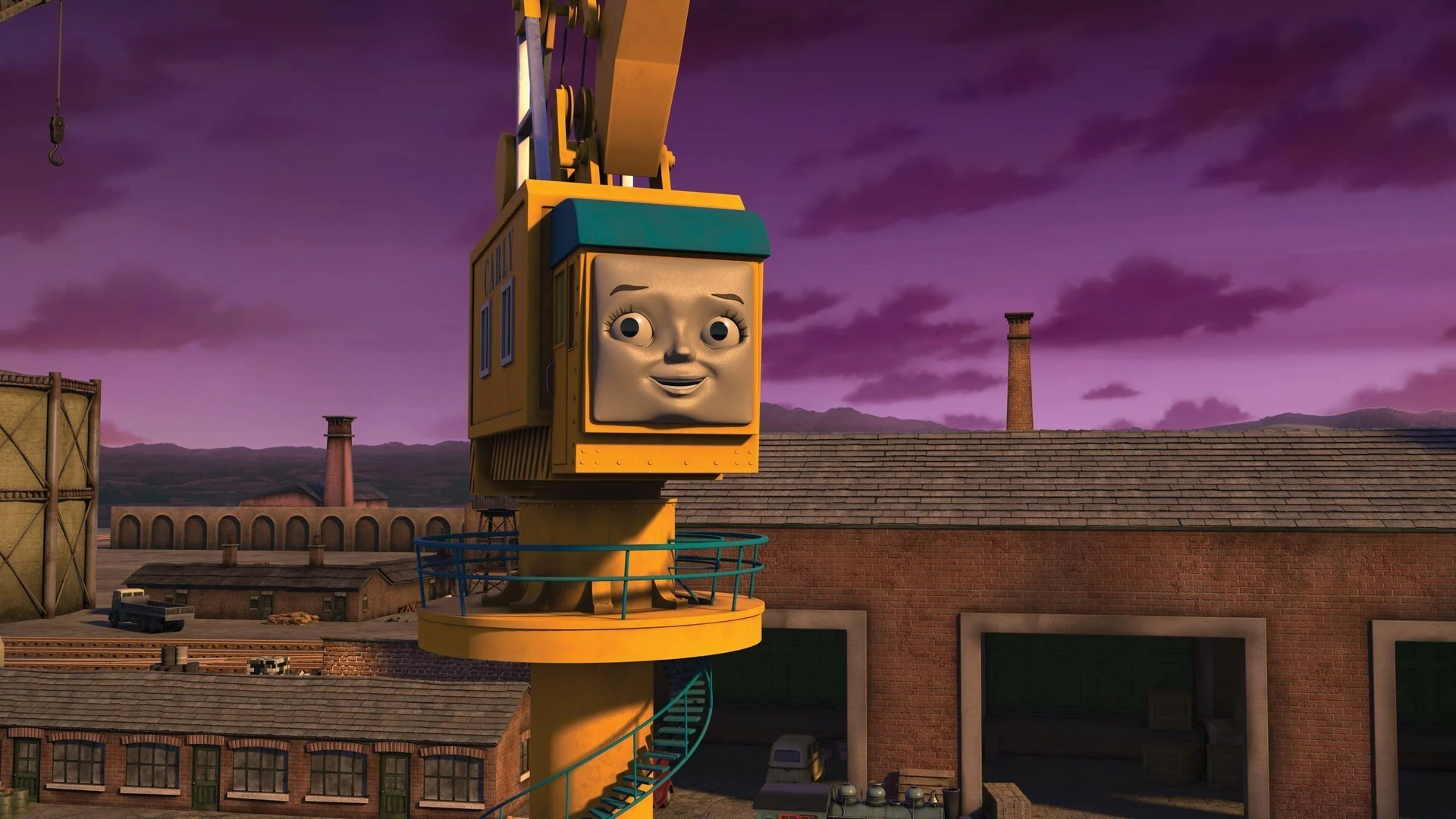 Carly The Crane (Cranky At The End Of The Line-Onwards) 
