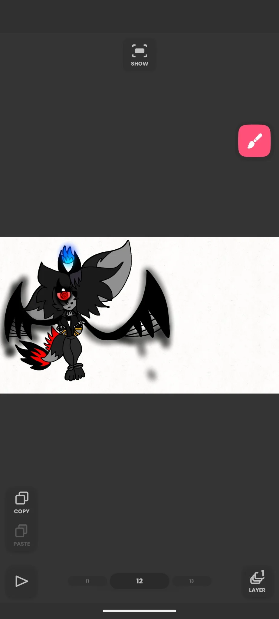 Dark blaze