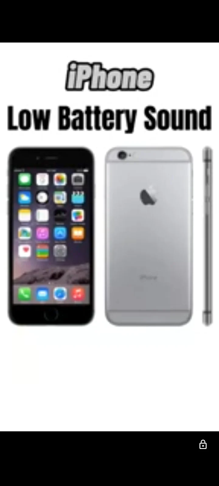   Low Battery iPhone 