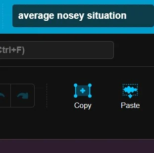nosey from average nosey situation