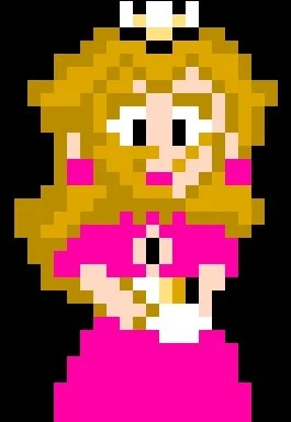 Princess Peach (Kid) On Super Mario World Voiced For Zeca Blox V1