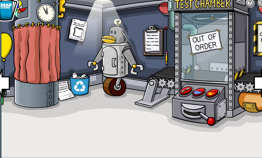 Gadget Room - Elite Penguin Force