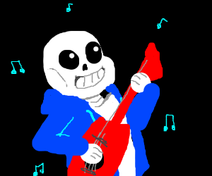 Sans Undertale (feat Riff Guitar)