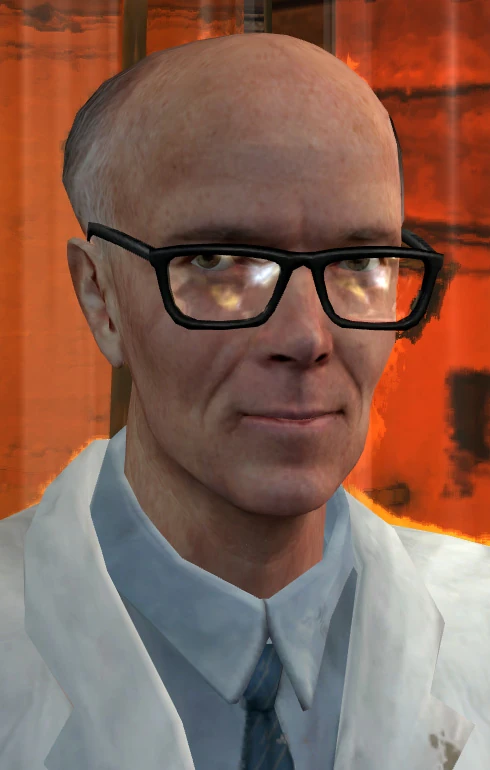Dr.Kleiner from Half Life 2