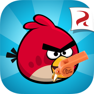 the high whistle from Angry birds egg defender