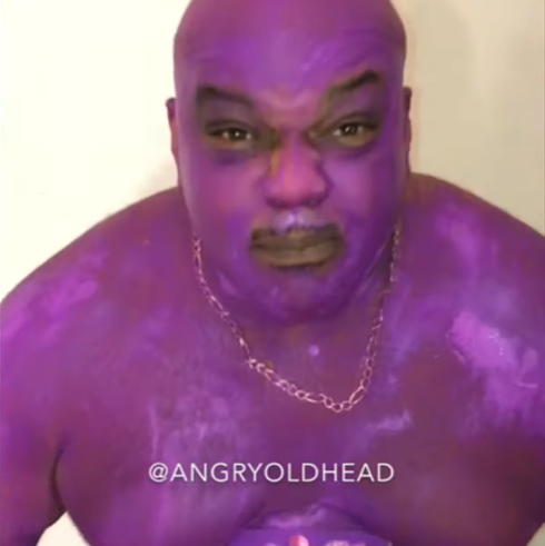 Angry Grape Koolaid Man
