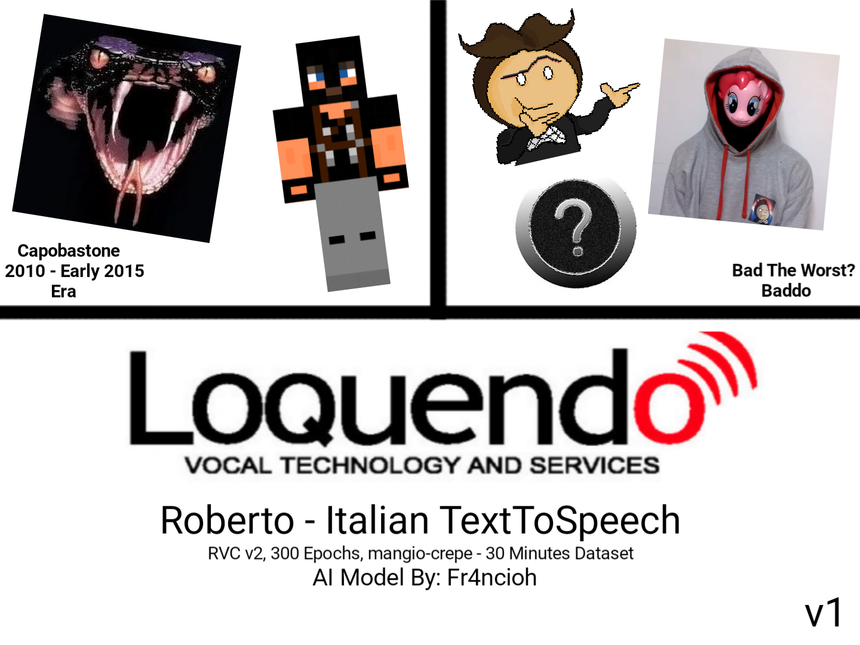 Loquendo Roberto, Italian