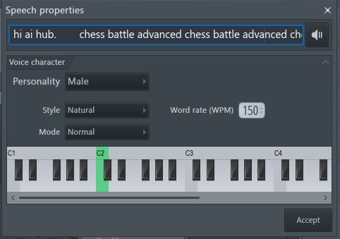 FL Studio Male TTS