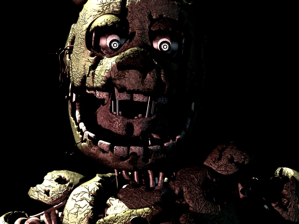 FNAF 3 Secret Springtrap Screen
