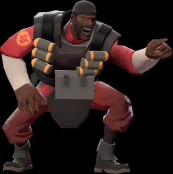 literally The TF2 Demoman's laugh from Schadenfreude