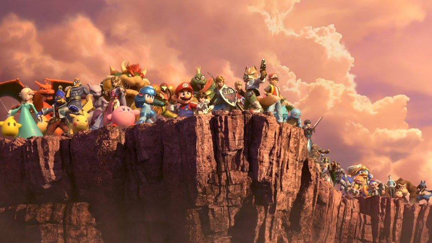SSBU (super smash bros ultimate) announcer