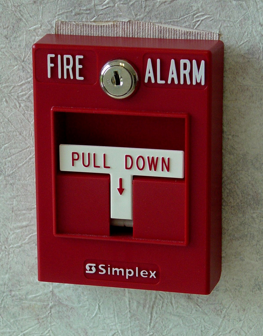 Literally just a fire alarm