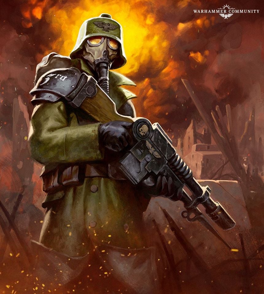 Death Korp of Krieg Soldier (Warhammer 40k)