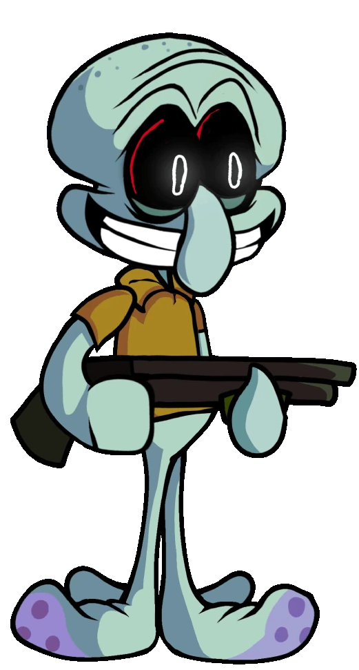 Red Mist Squidward (FNF: MCM)