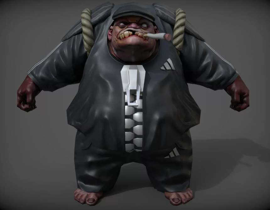>Pudge (RUSSIAN; RU Voice)