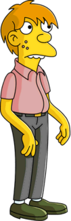 Jeremy Friedman (or the Pimply teen from The Simpsons)