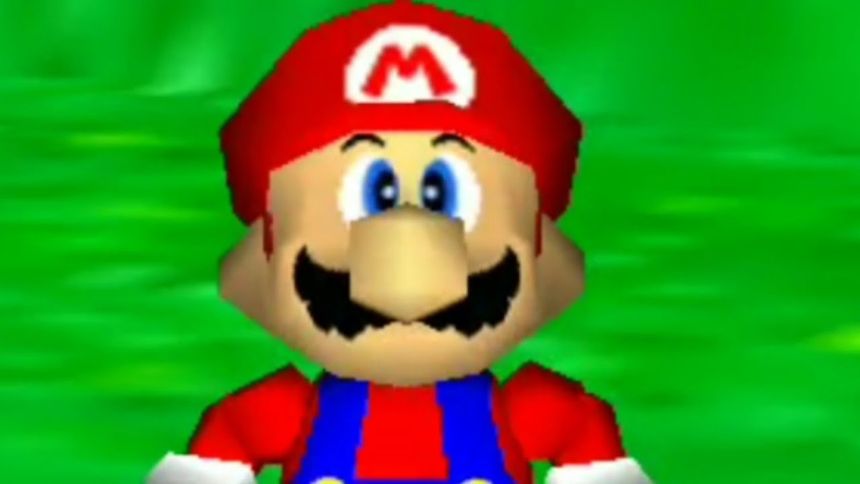 Mario (Super Mario 64 Beta), Trained