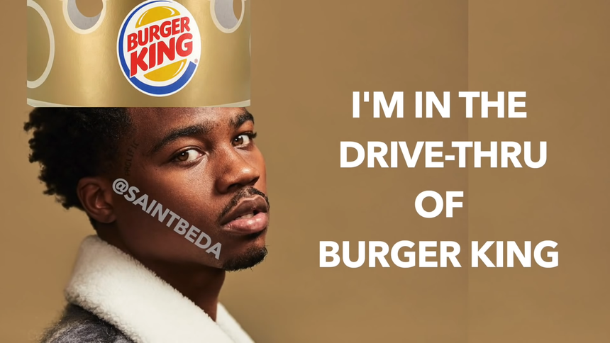 Ballin Burger King Parody Guy