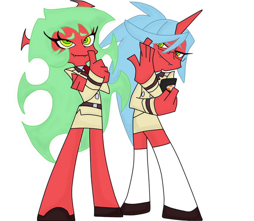 Scanty & Kneesocks (Panty & Stocking ENG Dub)