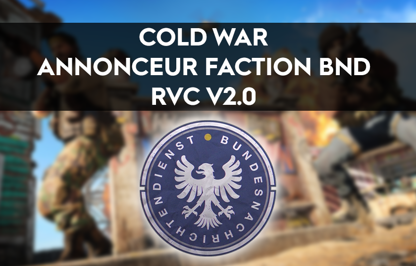 Annonceurs COD CW - Faction BND
