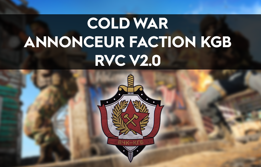 Annonceurs COD CW - Faction KGB