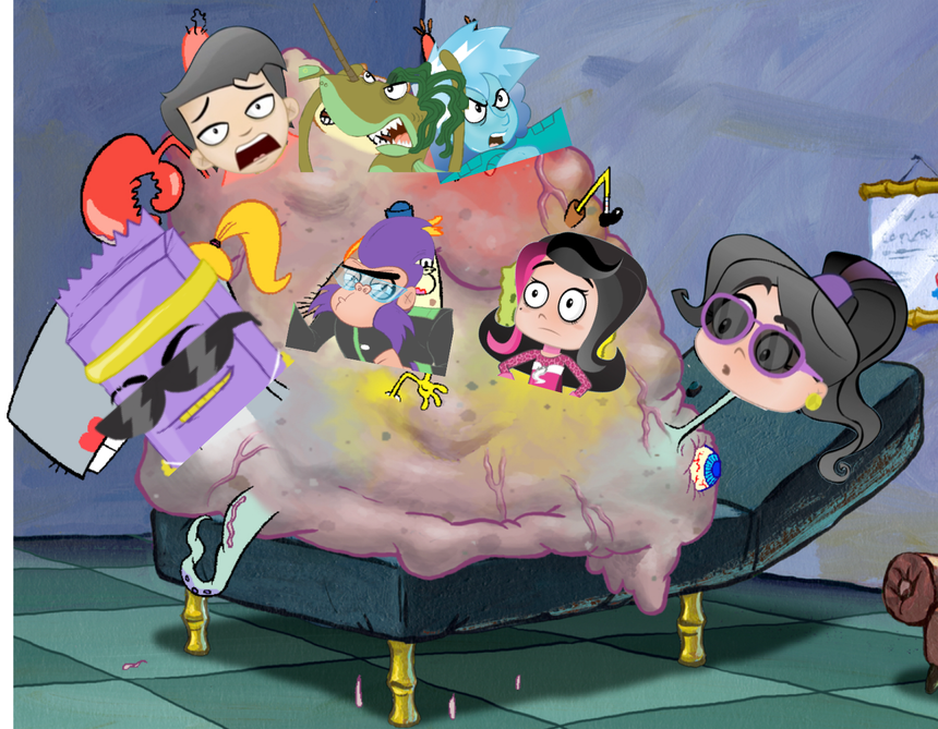 The She-malgamation (hybrid model trained on various SheZow characters)