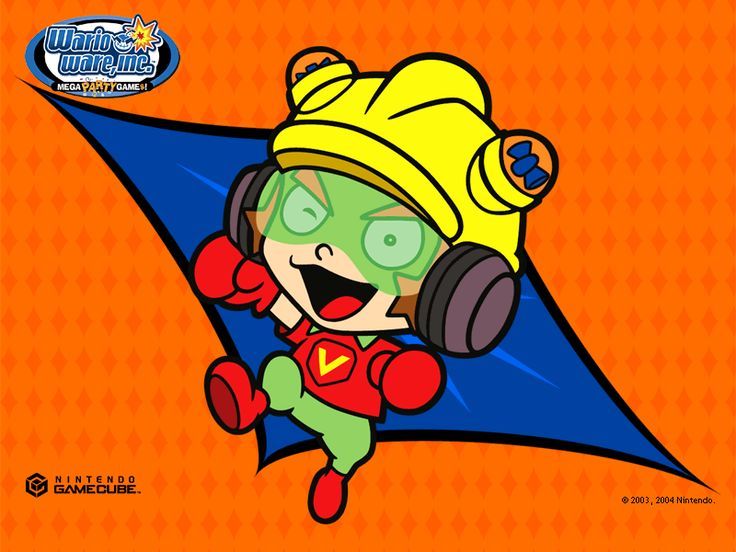 9-Volts old voice from WarioWare Inc