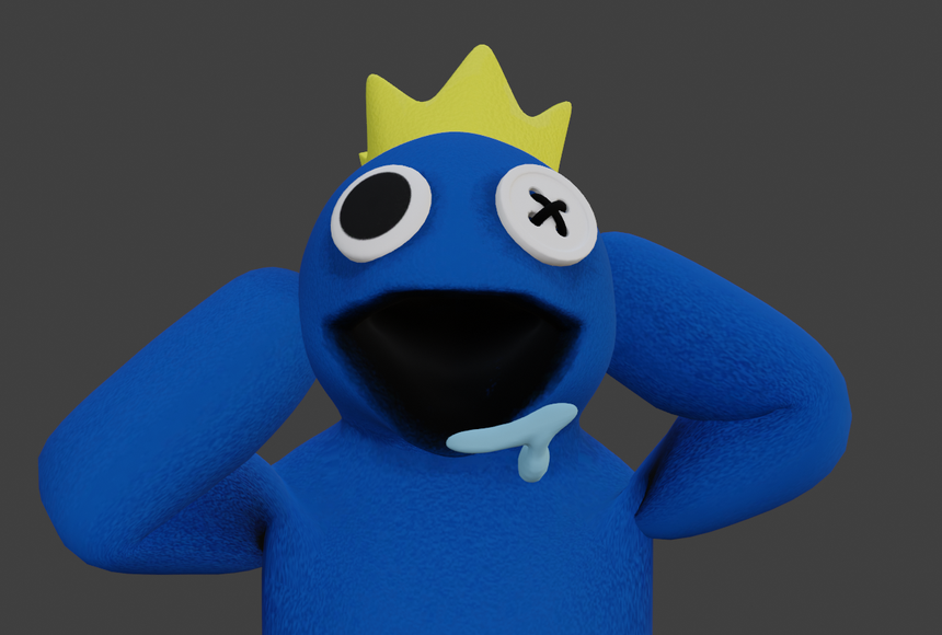 Rainbow Friends Blue