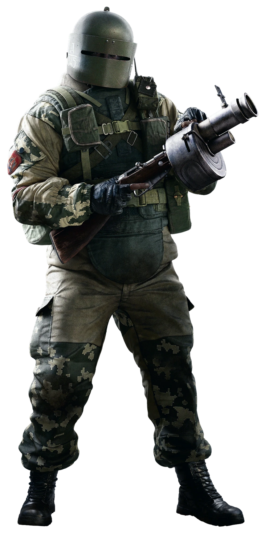 Alexsandr "Tachanka" Senaviev (Rainbow Six Siege) | ENG/RUS