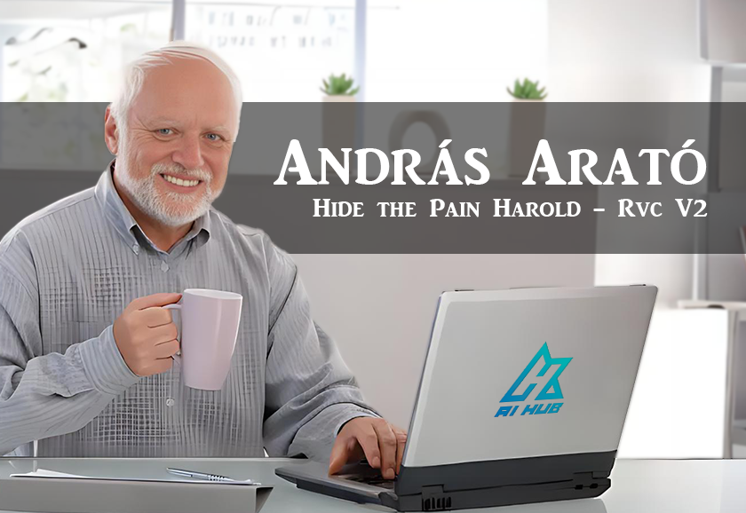 András Arató [ Hide the Pain Harold Meme ]