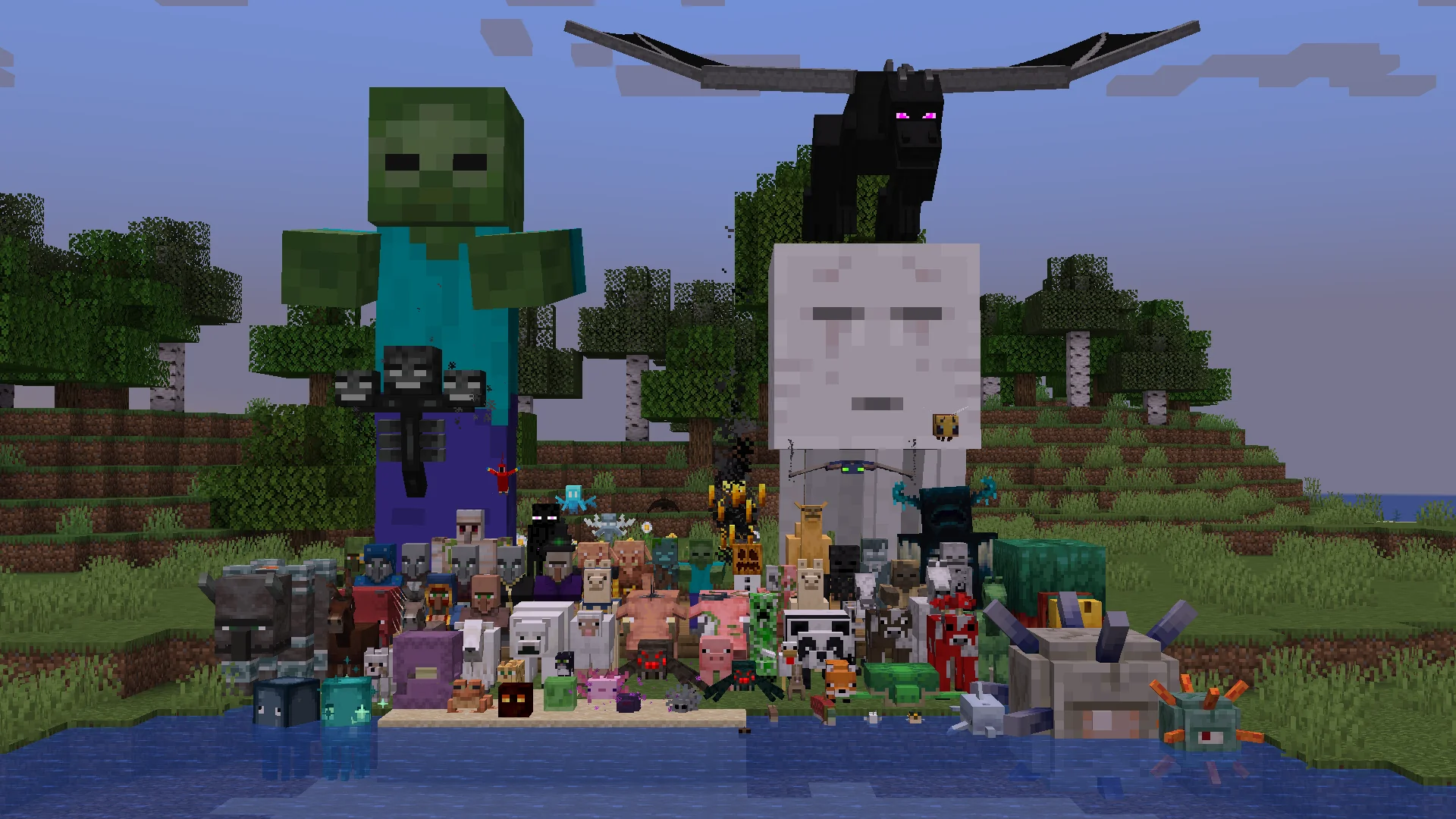 Every sing mob (minecraft version 1.21)