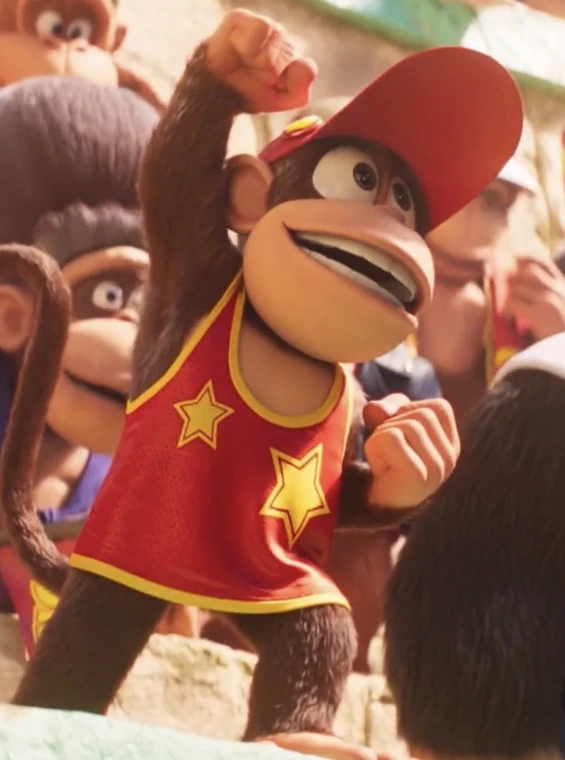 Diddy Kong From The Super Mario Bros Movie