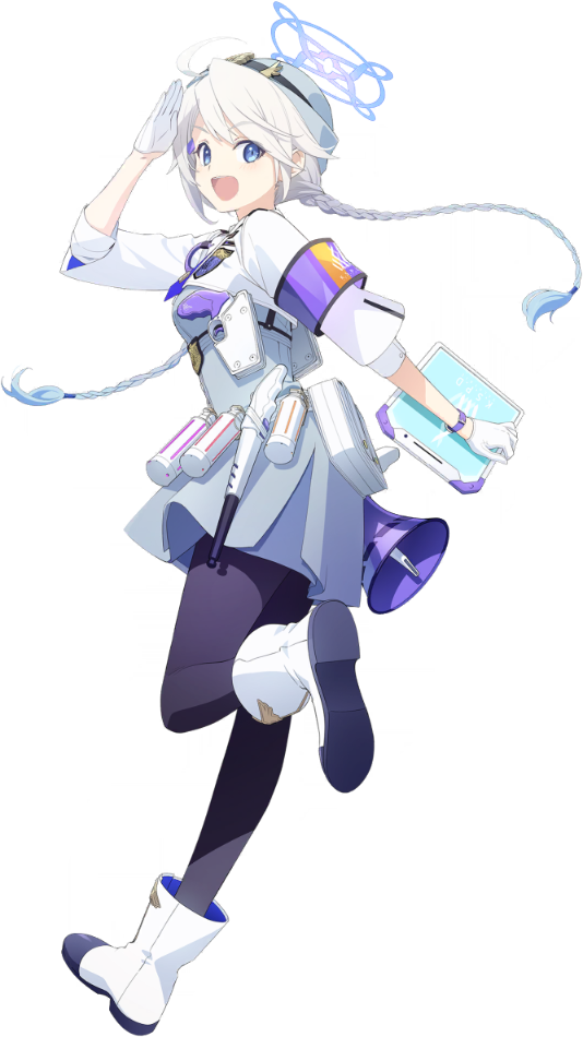 Kirino Nakatsukasa (Blue Archive, Japanese - CV: Yui Nakajima) (Updated Model)