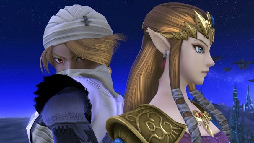Princess Zelda/Sheik (The Legend of Zelda series/Super Smash Bros. 4)