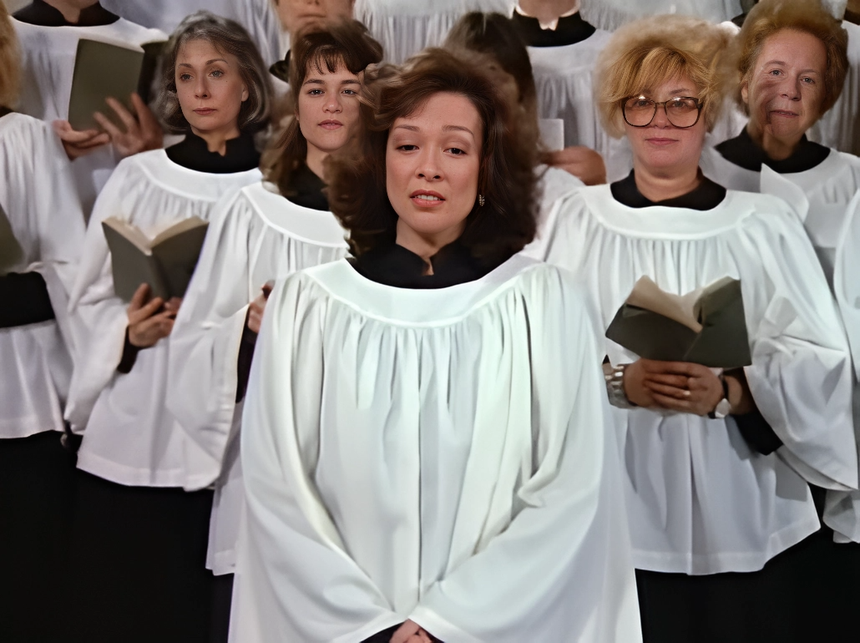 Julia Sugarbaker Singing